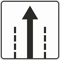 5.36-д  "Направление движения на следующем перекрестке"